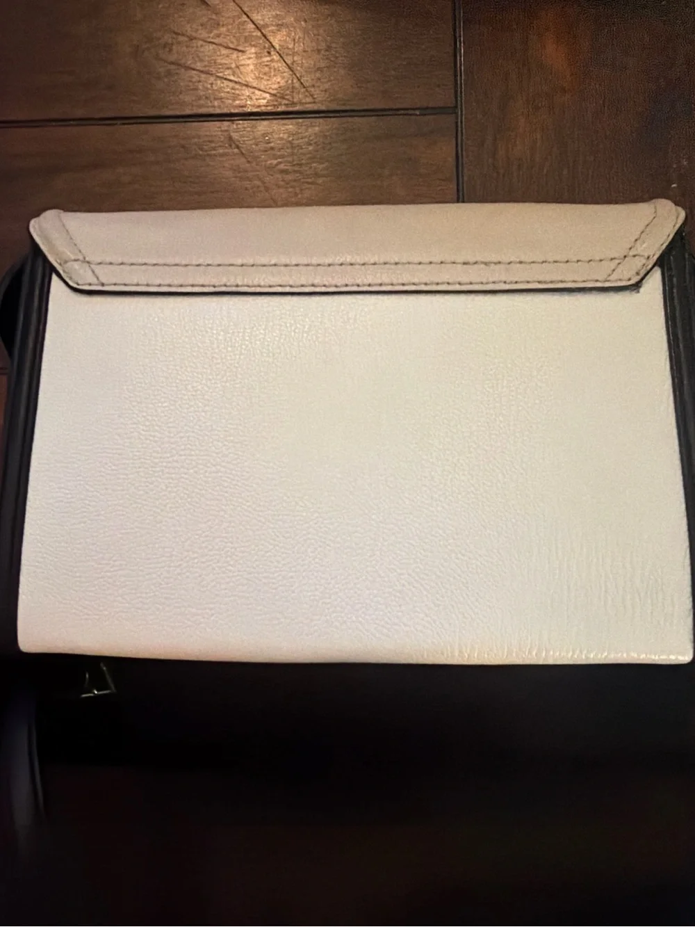 Kate Spade ♠️ New York Cream and Black Turnlock Crossbody Bag EUC
